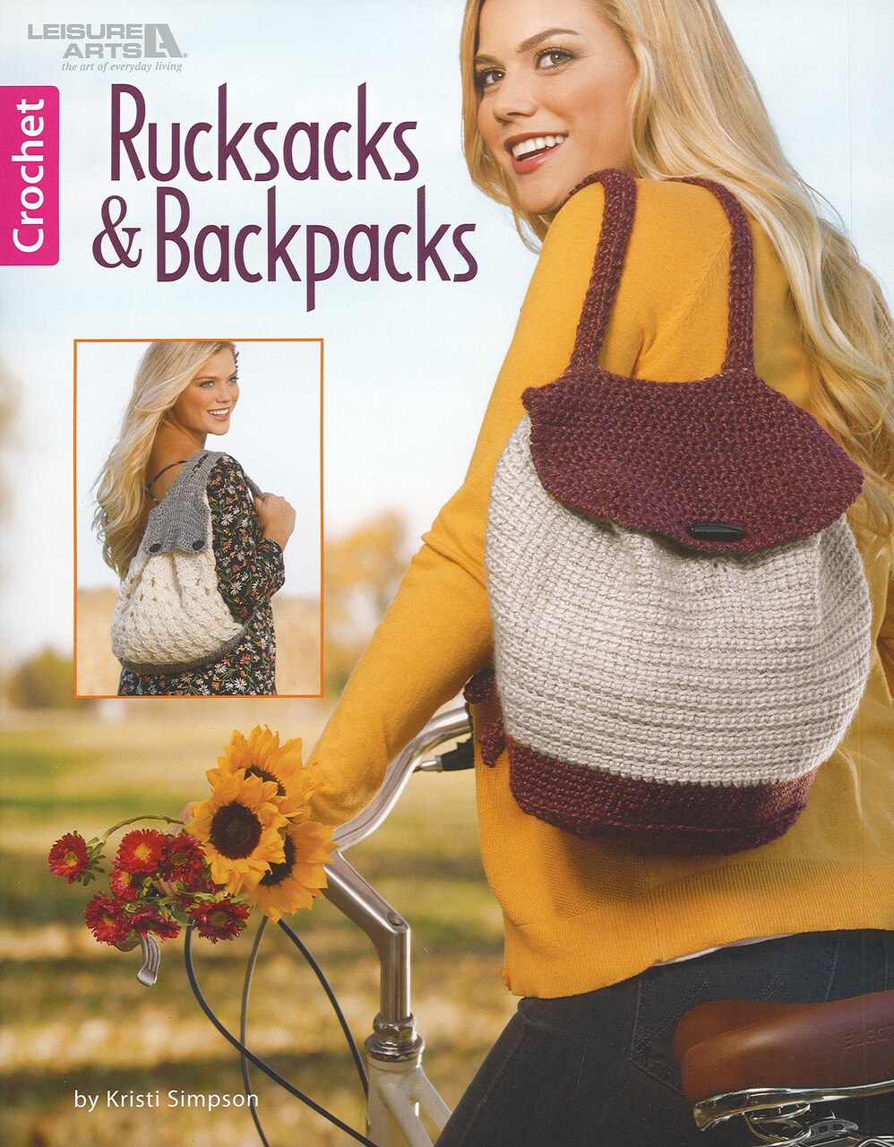 Leisure Arts Rucksacks & Backpacks Crochet Book, Crochet Pattern Books, Books Patterns, Patterns, Stitch Book, Patterns For Beginners